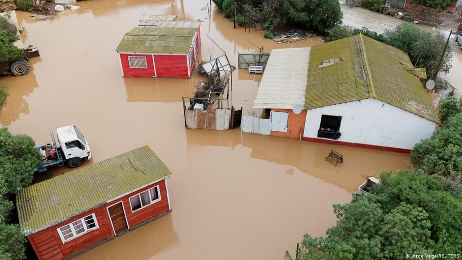 Severe Rainstorm in Chile Leaves Several Dead and Missing