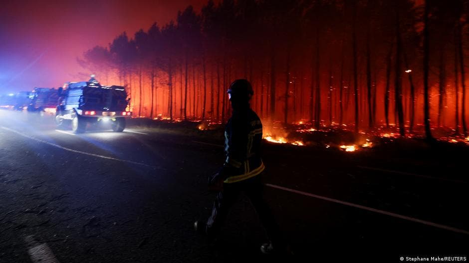 Wildfires Force Evacuations Across France, Spain, and Italy Amid Heat Wave
