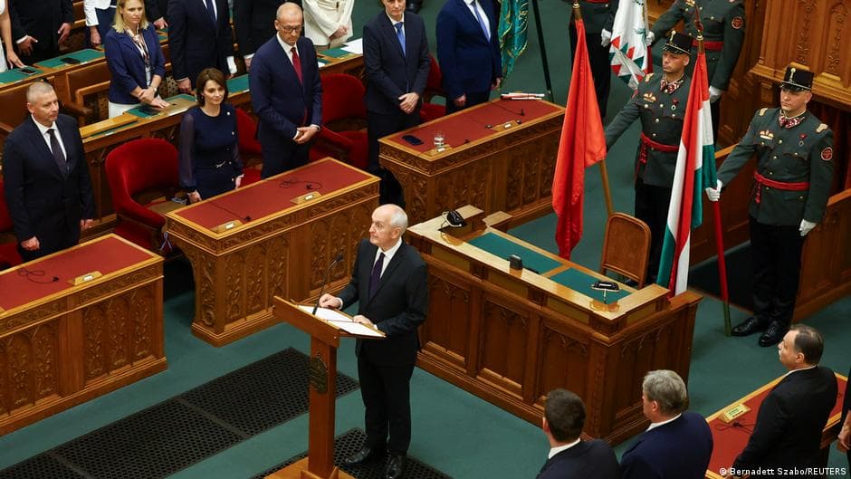 Hungary's Parliament Appoints Andras Baka as New President