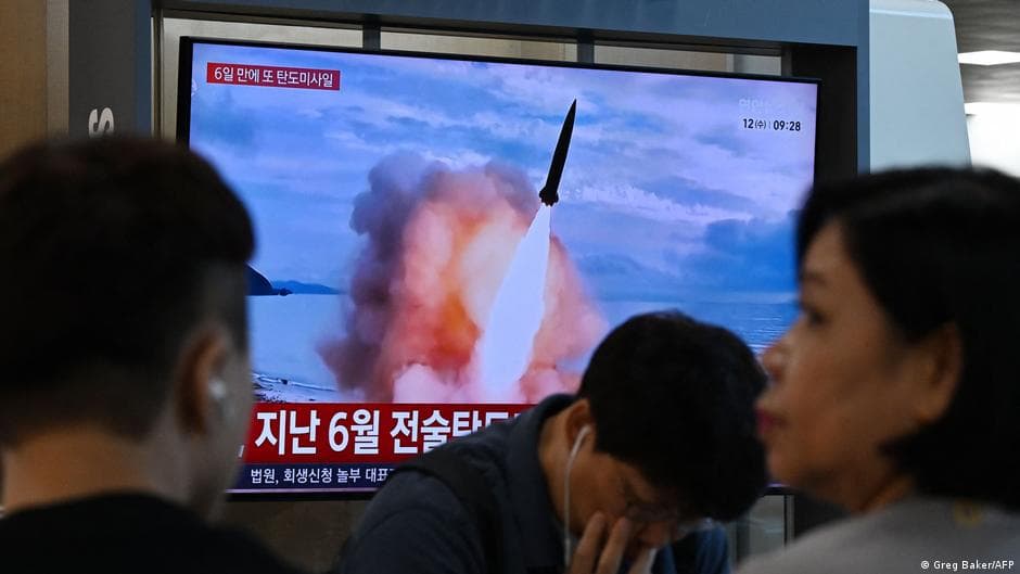 North Korea launches potential ballistic missile into the sea