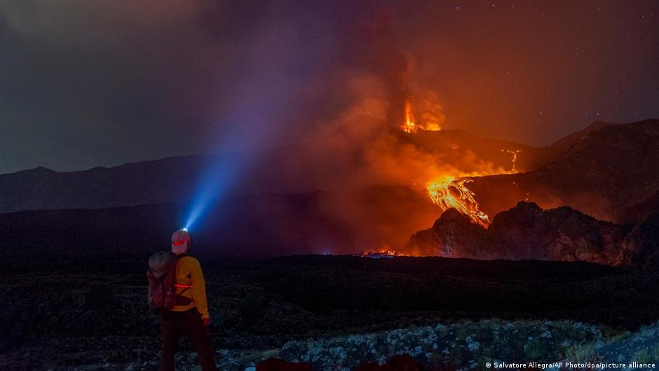 US Tourist Dies After Being Struck by Lightning on Mount Etna in Italy