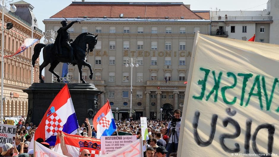 Tens of Thousands Protest in Croatia Against Toxic Waste Crisis