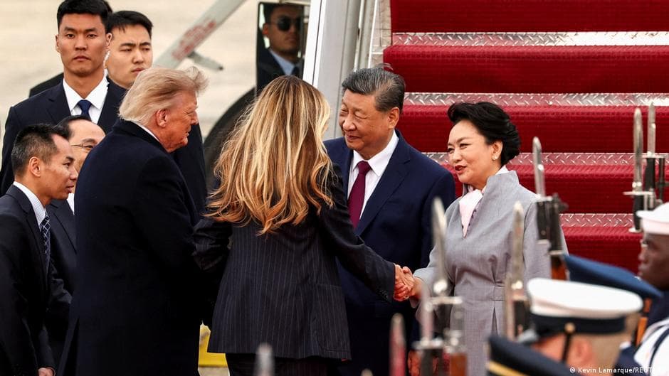 Trump Greets Xi Jinping in Washington for Key Discussions