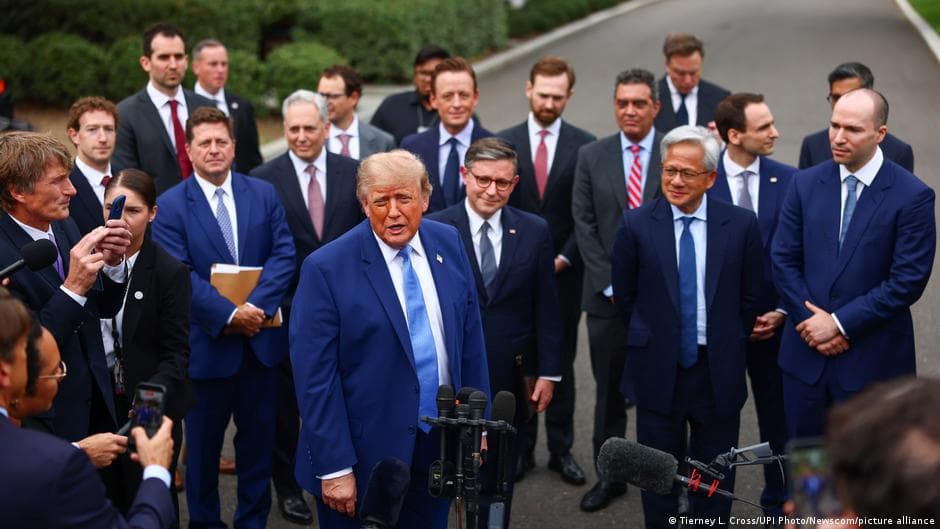 Trump announces AI companies will engage in self-regulation