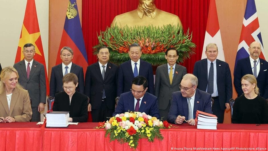 Vietnam Establishes Free Trade Agreement with Four European Nations