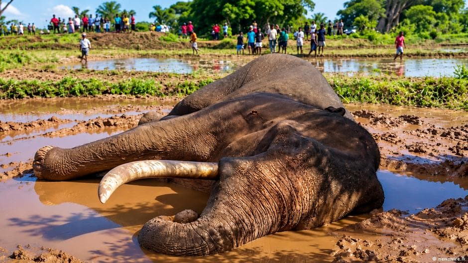 Sri Lanka's Largest Elephant Dies, Highlighting Habitat and Conflict Issues