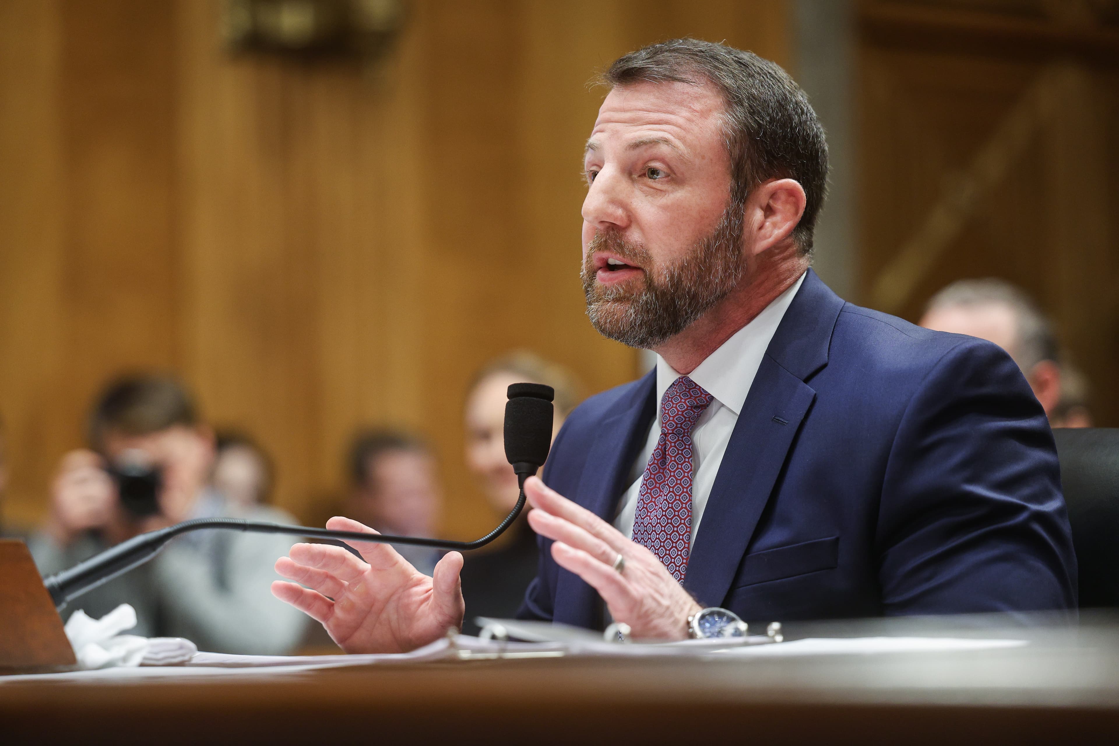 Senate advances Mullin’s DHS nomination