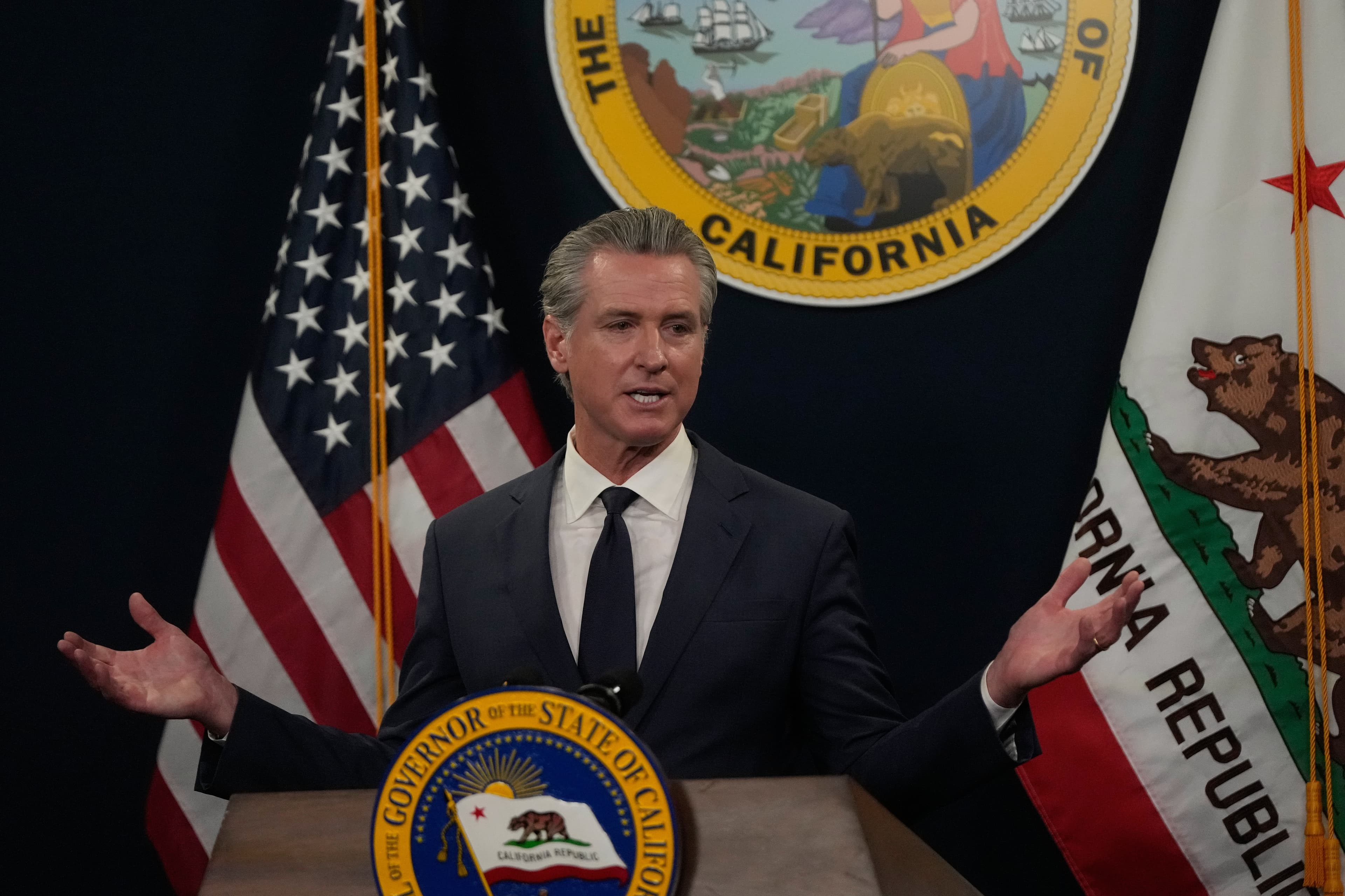 Newsom outlines Democratic contingency plan for California gubernatorial race
