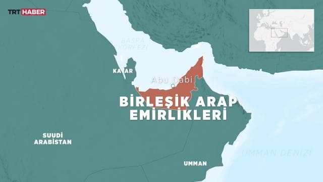 Birleşik Arap Emirlikleri'ndeki bir petrol sahasında İHA saldırısı sonucu yangın çıktı