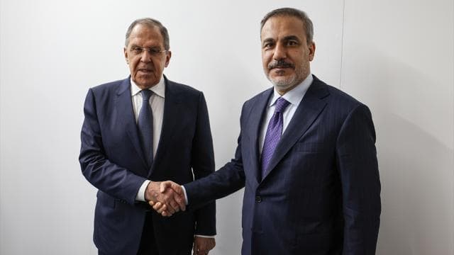 Bakan Fidan, Rus mevkidaşı Lavrov ile görüştü