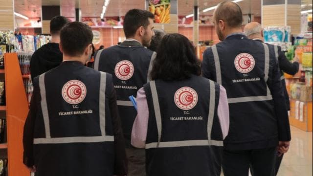 Ticaret Bakanlığı piyasa denetimlerinde 1,1 milyar lira ceza uyguladı