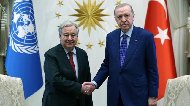Cumhurbaşkanı Erdoğan, BM Genel Sekreteri Guterres ile telefonla görüştü