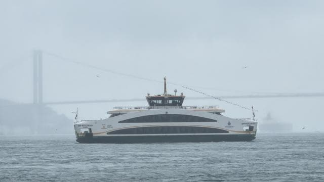 İstanbul'da sis etkili oluyor