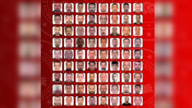 Firari olan 72 suçlu yakalanarak Türkiye'ye getirildi