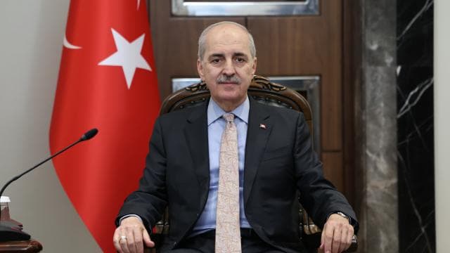 TBMM Başkanı Kurtulmuş, Bahçeli'yi Ziyaret Etti