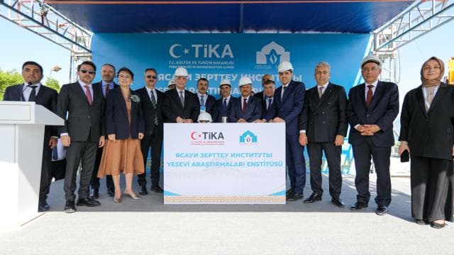 Kazakistan'da Yesevi Araştırmaları Enstitüsü açıldı