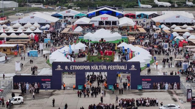 8. Etnospor Kültür Festivali İstanbul'da başladı