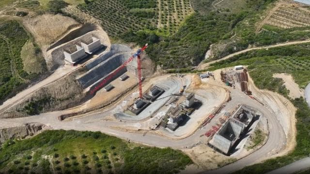 Akdeniz'den Avrupa'ya otoyol projesinde inşaat çalışmaları hız kazandı