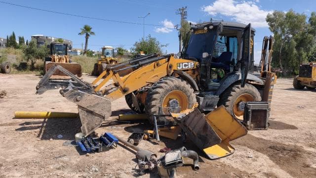 Cizre'de iş makinesi kazasında 1 kişi öldü, 1 kişi yaralandı