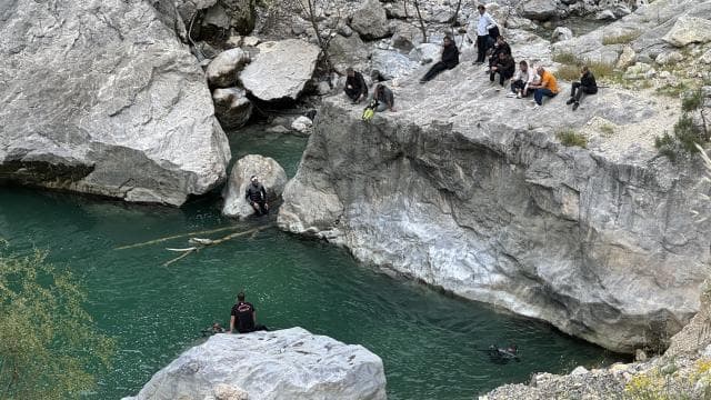 Kahramanmaraş'ta nehirde kaybolan 62 yaşındaki S.A'nın arama çalışmaları devam ediyor