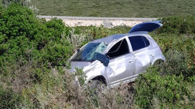 Aydın'da otomobilin şarampole devrilmesi sonucu 2 kişi hayatını kaybetti