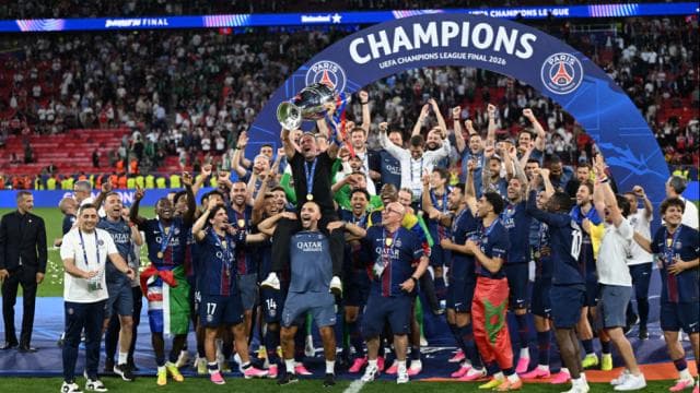 PSG, Şampiyonlar Ligi'nde Arsenal'i yenerek şampiyon oldu