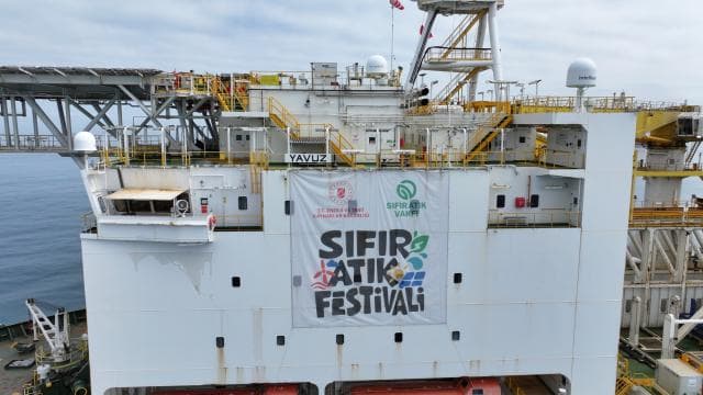 Yavuz Sondaj Gemisi Sıfır Atık Festivaline davet ediyor
