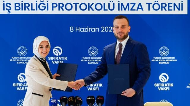 Aile Bakanlığı ve Sıfır Atık Vakfı iş birliği protokolü imzaladı