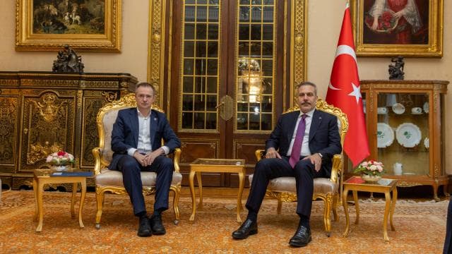 Dışişleri Bakanı Fidan, Rusya'nın danışmanlarını kabul etti