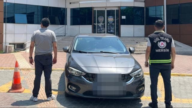 Mersin'de drift yapan sürücüye 140 bin lira ceza uygulandı