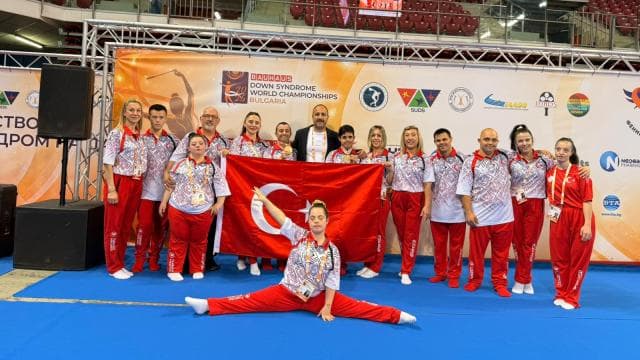 Milli özel sporcularımız SUDS Dünya Şampiyonası'nda 6 altın, 1 gümüş madalya kazandı