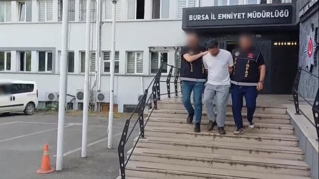 Interpol tarafından aranan firari hükümlü Bursa'da yakalandı