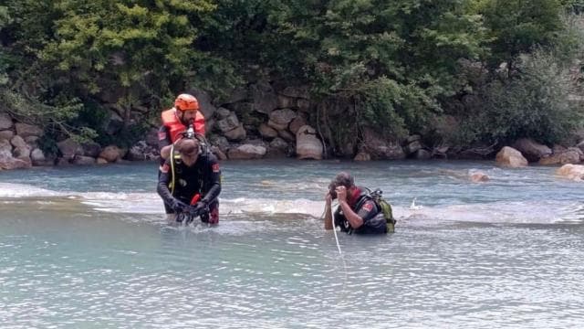 Manavgat'ta serinlemek için çaya giren kişi kayboldu