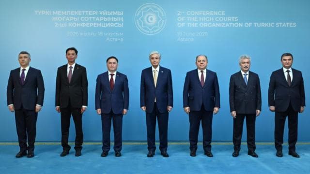 Tokayev, Türk Devletleri Teşkilatı'nın yüksek yargı başkanlarını kabul etti