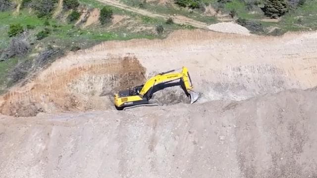 Elazığ Keban Altıyaka Barajı'nda inşaat çalışmaları başladı