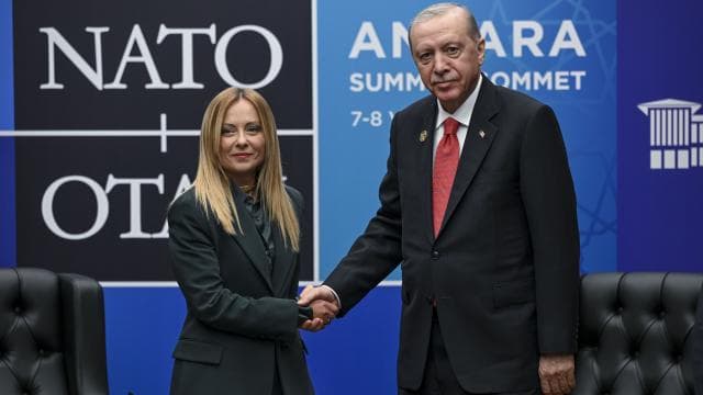 Meloni, Erdoğan'a teşekkür etti