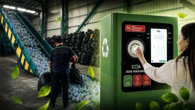 DOA sistemiyle 100 milyondan fazla içecek ambalajı toplandı