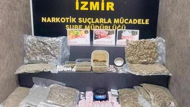 Karşıyaka'da uyuşturucu ele geçirildi, bir kişi tutuklandı