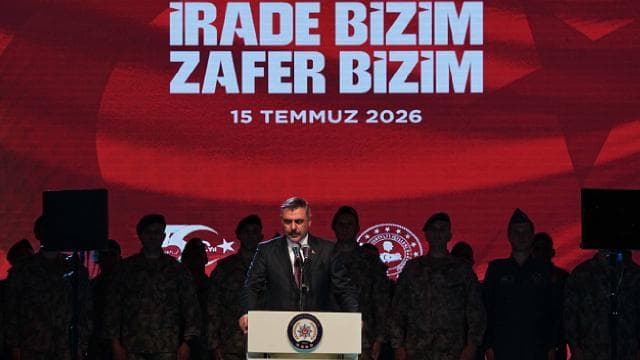 İçişleri Bakanı Çiftçi, Gölbaşı'nda 15 Temmuz programında konuştu