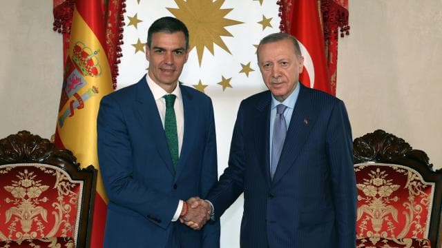 Cumhurbaşkanı Erdoğan, İspanyol Başbakan Sanchez ile görüştü