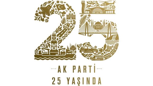AK Parti 25. yıl logosunu tanıttı