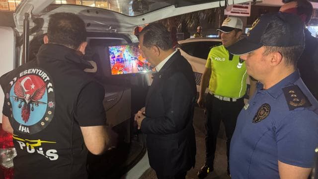 İstanbul'da helikopterle asayiş denetimi yapıldı