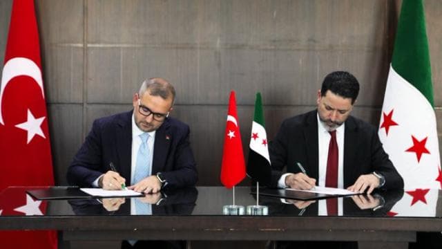 TCMB ve Suriye Merkez Bankası Türk Lirası Anlaşması İmzaladı