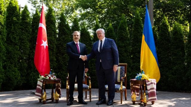 Bakan Fidan, Ukrayna Dışişleri Bakanı Sibiha ile görüştü