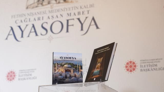 İletişim Başkanlığı'ndan Ayasofya kitabı yayımlandı