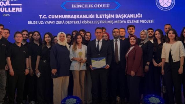 Bilge Uz'un Yapay Zeka Destekli Medya İzleme Projesi Ödül Aldı