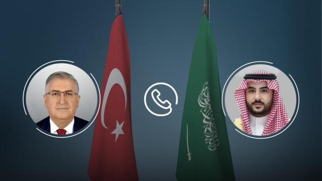 Bakan Güler, Suudi Arabistanlı mevkidaşıyla telefonla görüştü
