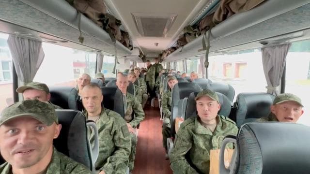 Rusya ve Ukrayna 103 esir askeri takas etti