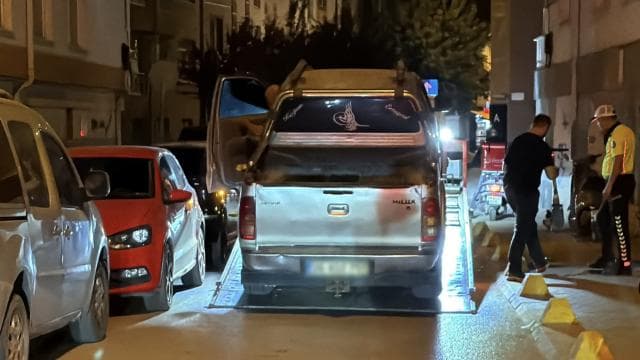 Ehliyetsiz sürücüye dur ihtarına uymadığı için 550 bin lira ceza verildi