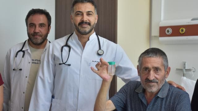 Nefes darlığı yaşayan hastanın akciğerinde sarımsak bulundu